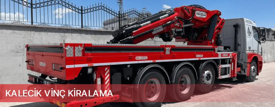 Kalecik İlçemi Vinç Kiralama